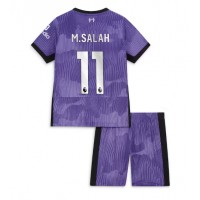 Camiseta Liverpool Mohamed Salah #11 Tercera Equipación para niños 2023-24 manga corta (+ pantalones cortos)